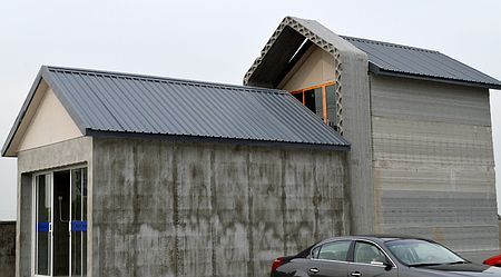 3Dプリンタで世界初の家屋建築