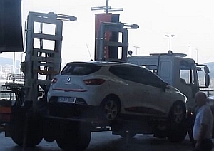 たった59秒でレッカー移動