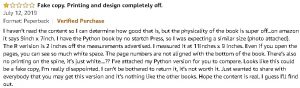 Amazonは公式ストアでも偽造品を売っている