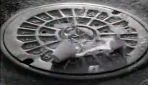 デビット・リンチのポイ捨て批判公共広告