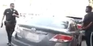 車両盗難のフリ黒人の場合