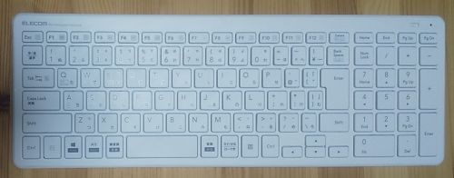 エレコムTK-FBP101キーボードは3ヶ月で故障した