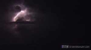 音を出さない落雷が起きるマラカイボの灯台