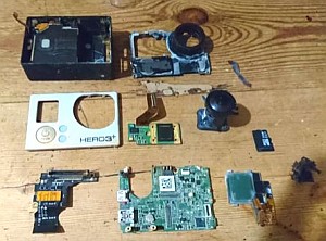 湖から釣り上げたGoProのデータが持ち主の元へ帰る