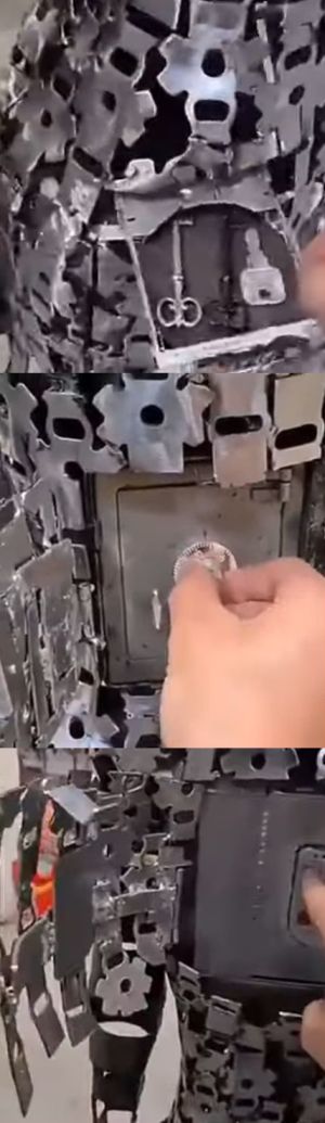 人形型の金庫が面白い