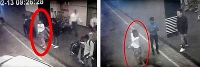 金正男暗殺実行犯監視カメラ映像