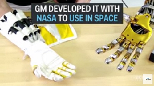 NASAが開発したパワーグローブ