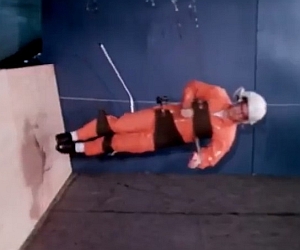 NASAの月重力を疑似的に再現するテスト映像