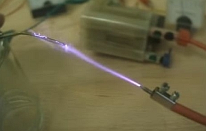 プラズマスピーカーの実演動画
