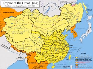 清王朝の版図