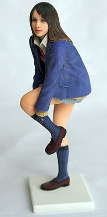 3Dプリンタでリアル女子高生フィギュア