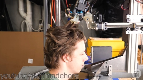 自動散髪マシーン