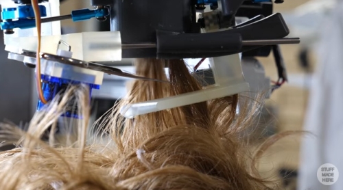 自動散髪マシーン