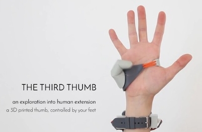 6本目の指として使える義指デバイス