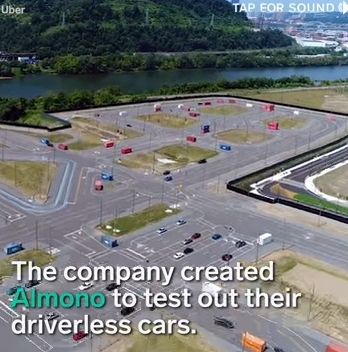 Uberは自動運転実験用の街を作っている